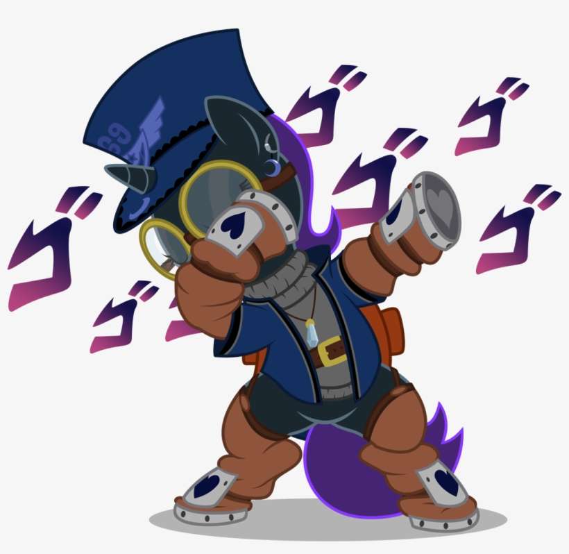 ゴ ゴ ゴ, Alicorn, Artist - Jojo's Bizarre Adventure, transparent png download