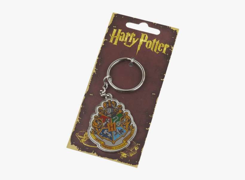 Harry Potter Hogwarts Crest Keyring, transparent png download
