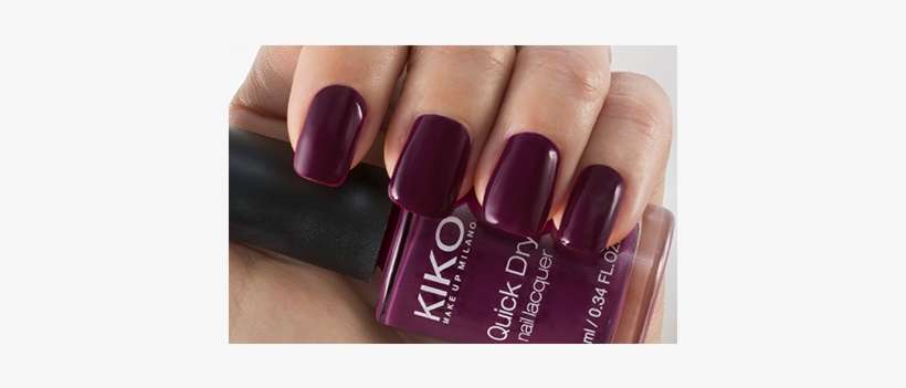 Quick Dry Nail Lacquer Kiko - Nail Polish, transparent png download