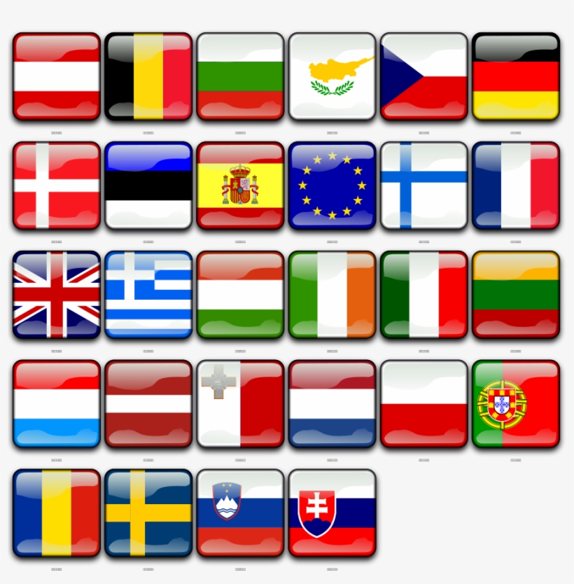 Clipart Flag Borders Free - Slovakia Flag, transparent png download