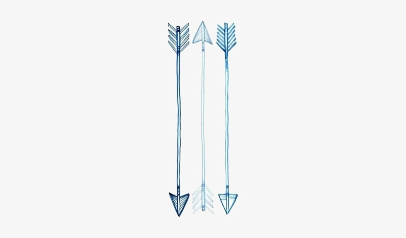 Free Arrow Clipart With No Background 6 - Arrow Tumblr Blue, transparent png download