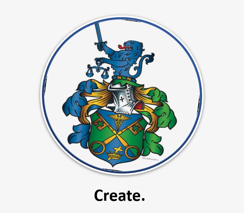 An Individual Crest Is The Most Valueable Treasure - Create A Family Coat Of Arms, transparent png download