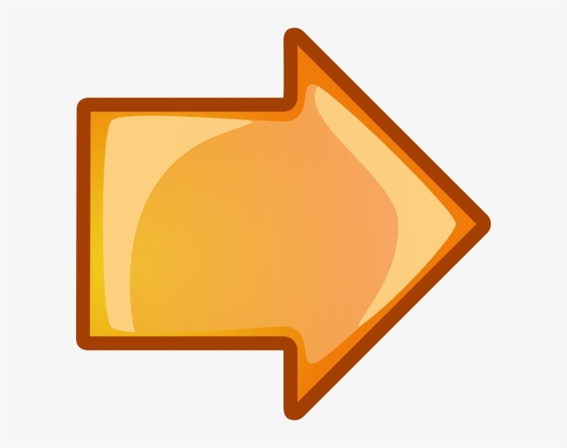 Arrow Clipart Orange - Arrow Cartoon Png, transparent png download