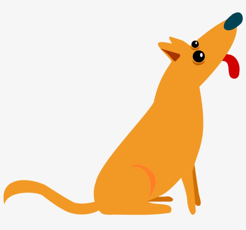 Other Dog Clipart, Vector Clip Art Online, Royalty - Orange Dog Clipart, transparent png download