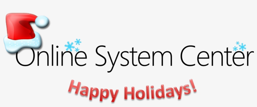 Happy New Year Merry Online System Center - Microsoft System Center Configuration Manager, transparent png download