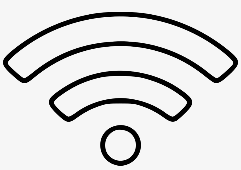 Png File - Wifi Icon Png White, transparent png download