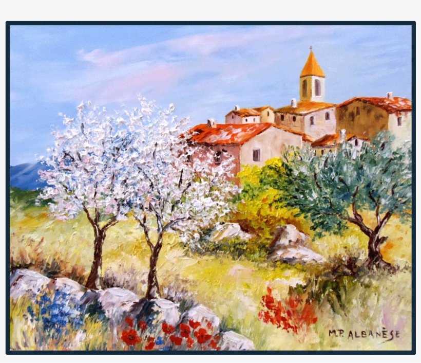 Southern France Again With Much More Comfortable Temperatures, - Peintres De La Provence, transparent png download