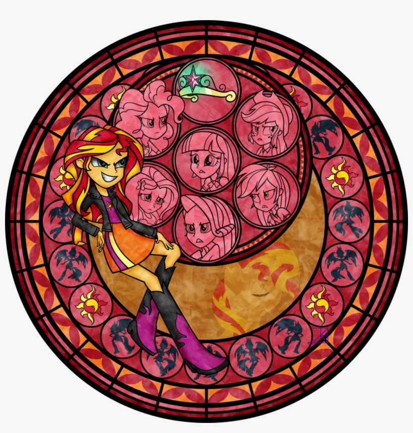 Akili-amethyst, Bad End, Big Crown Thingy, Dive To - Mlp Sunset Shimmer Good, transparent png download