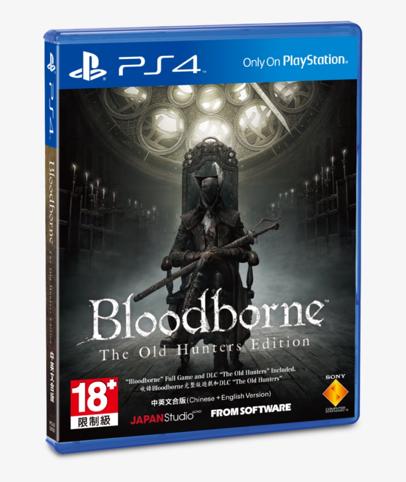 - - Ps4 Bloodborne The Old Hunters Edition [japanese], transparent png download