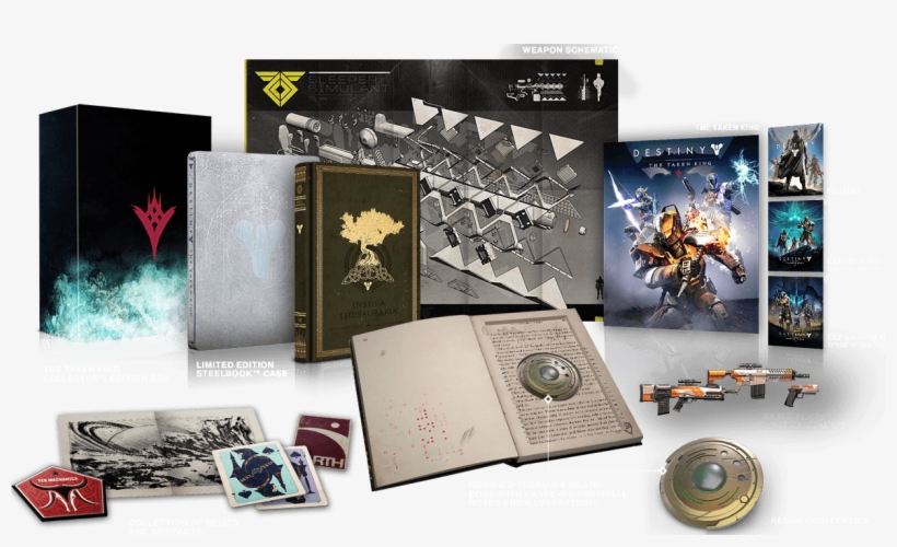 Destiny The Taken King Physical Collector's Edition - Destiny The Taken King Collectors Edition Ps4 Game, transparent png download
