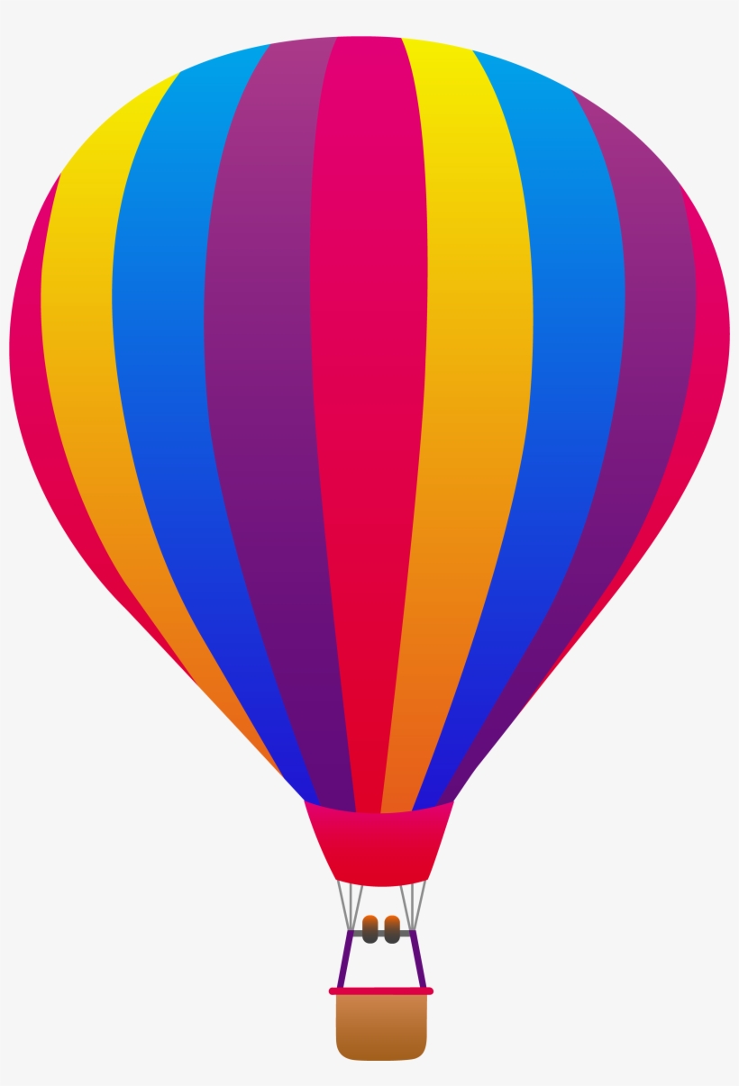 Top 80 Hot Air Balloon Clip Art - Globos Aerostaticos En Dibujo, transparent png download