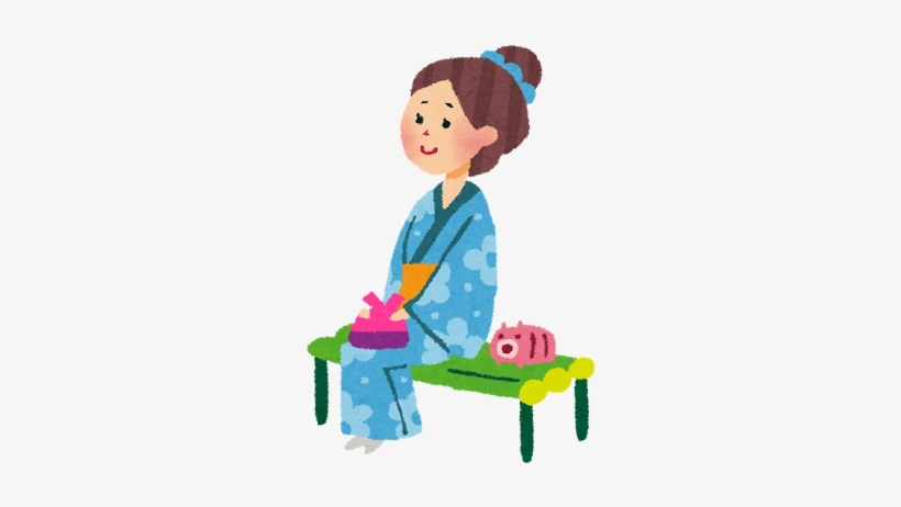 Hanabi Woman - Japan Png, transparent png download