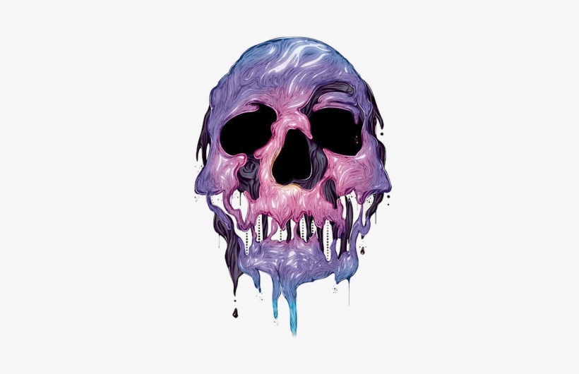 Skulls On Tumblr - Skull Png, transparent png download