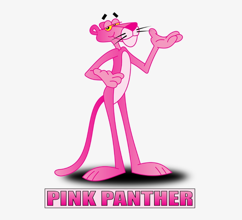 Bleed Area May Not Be Visible - Pink Panther Transparent, transparent png download