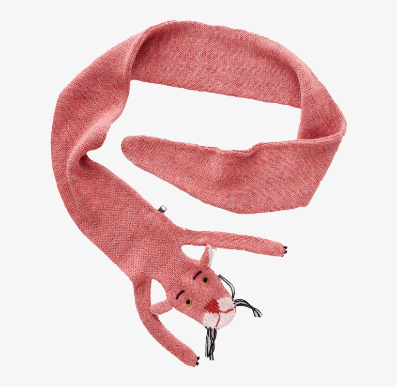 Oeuf Nyc Pink Panther Scarf - Scarf, transparent png download