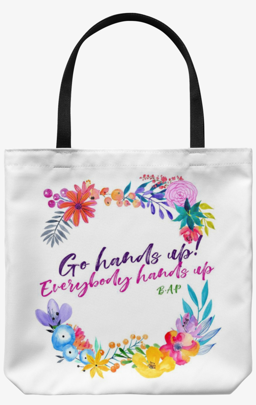 P "hands Up" Tote Bags - Hands Up, transparent png download