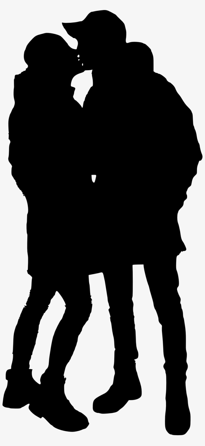 Free Png Couple Silhouette Png Images Transparent - Silueta Equipo De Trabajo, transparent png download