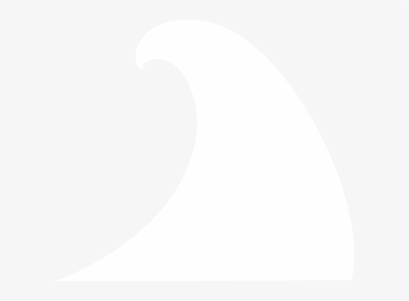 Picture Transparent Black And White Waves Clipart - Wave Clip Art White Png, transparent png download