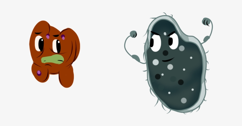 Cancer Fighting Bacteria - Bacteria Animation Png, transparent png download
