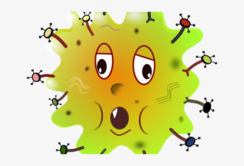 Bacteria Free On Dumielauxepices Net Infection - Germ Clip Art, transparent png download