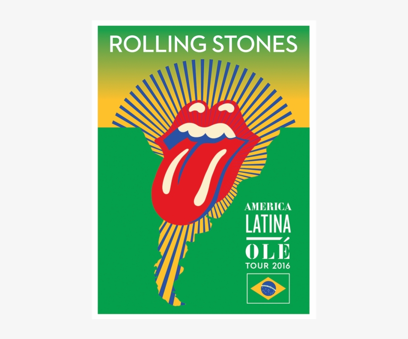 Os Rolling Stones Estão De Volta A São Paulo Brasillia - Ole Ole Ole!-a Trip Across Latin America (dvd) Dvd, transparent png download
