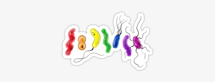 Fly Your Rainbow Flag Microbiology-style With This - Illustration, transparent png download