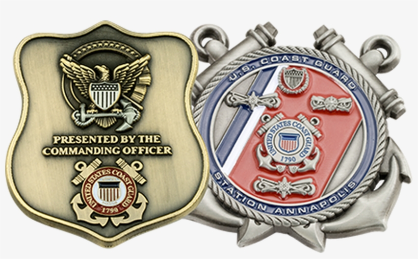 Home Is Where The Coast Guard Sends Us - Emblem, transparent png download