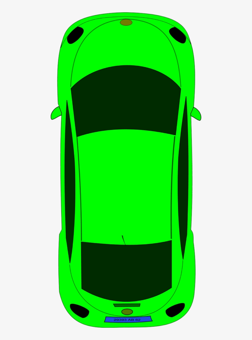 Download 45 Top View Of Car Clipart Images Green Car From Top