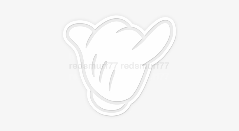 The Sticker Consists Only Of The White Area Shown Below - Yeah The Boys Logo, transparent png download