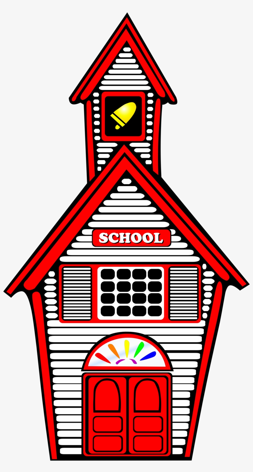 Image - School Building Clip Art, transparent png download