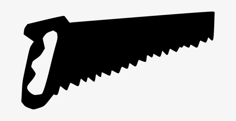 Picture Library Hand Saws Tool Wood Free Commercial - Saw Clip Art, transparent png download