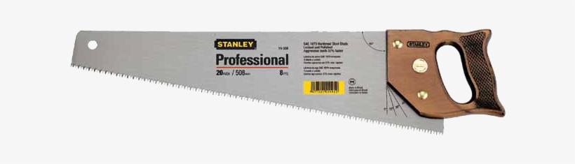 Hand Saw Png Pic - Stanley, transparent png download