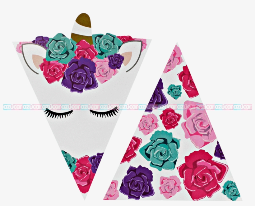 Mylin Banderines Unicornio 12/12 - Accesorios Para Una Fiesta De Unicornio, transparent png download
