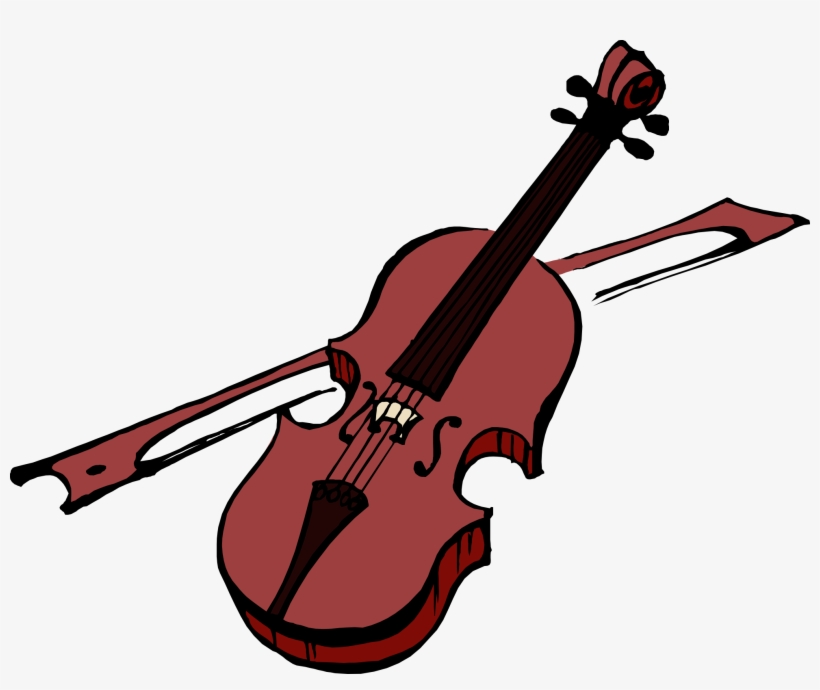 Small - Violin Clipart, transparent png download