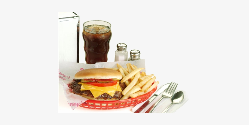 Burger And Fries - Shoops Burgers, transparent png download