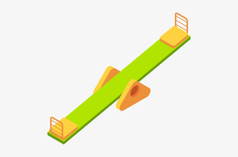 See Saw Swing Png Clip Art - Portable Network Graphics, transparent png download