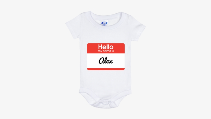 Personalized Name Tag Onesies - Harley Quinn Name, transparent png download