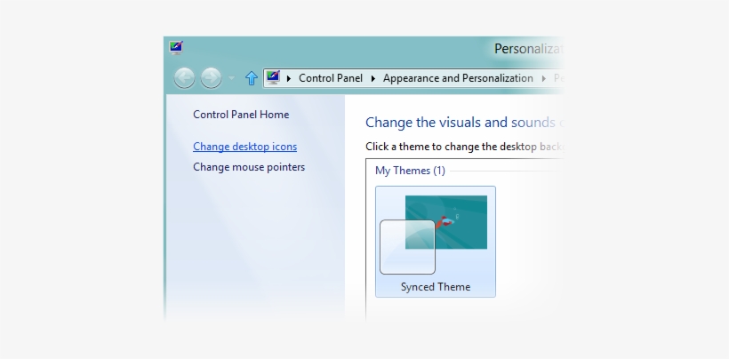 Adding Computer Icon To The Desktop - Windows 7 Themes, transparent png download
