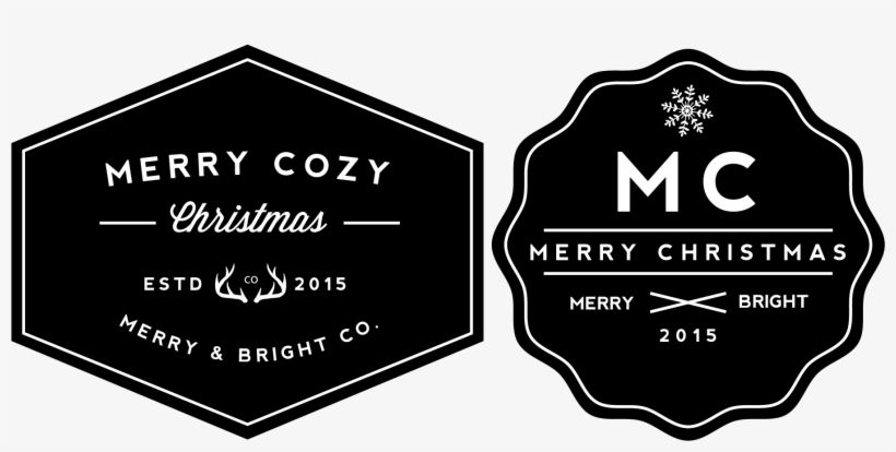 Whipperberry Christmas Tags - Gift Tag Black, transparent png download