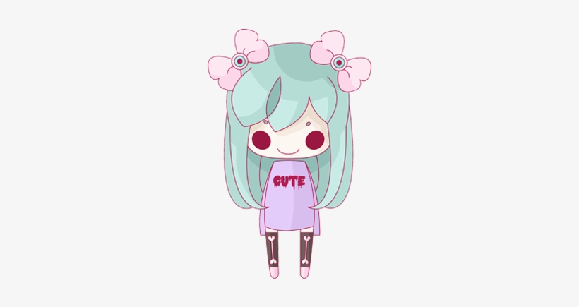 Download Pastel Goth Image - Chibi Pastel Goth Png | Transparent PNG ...