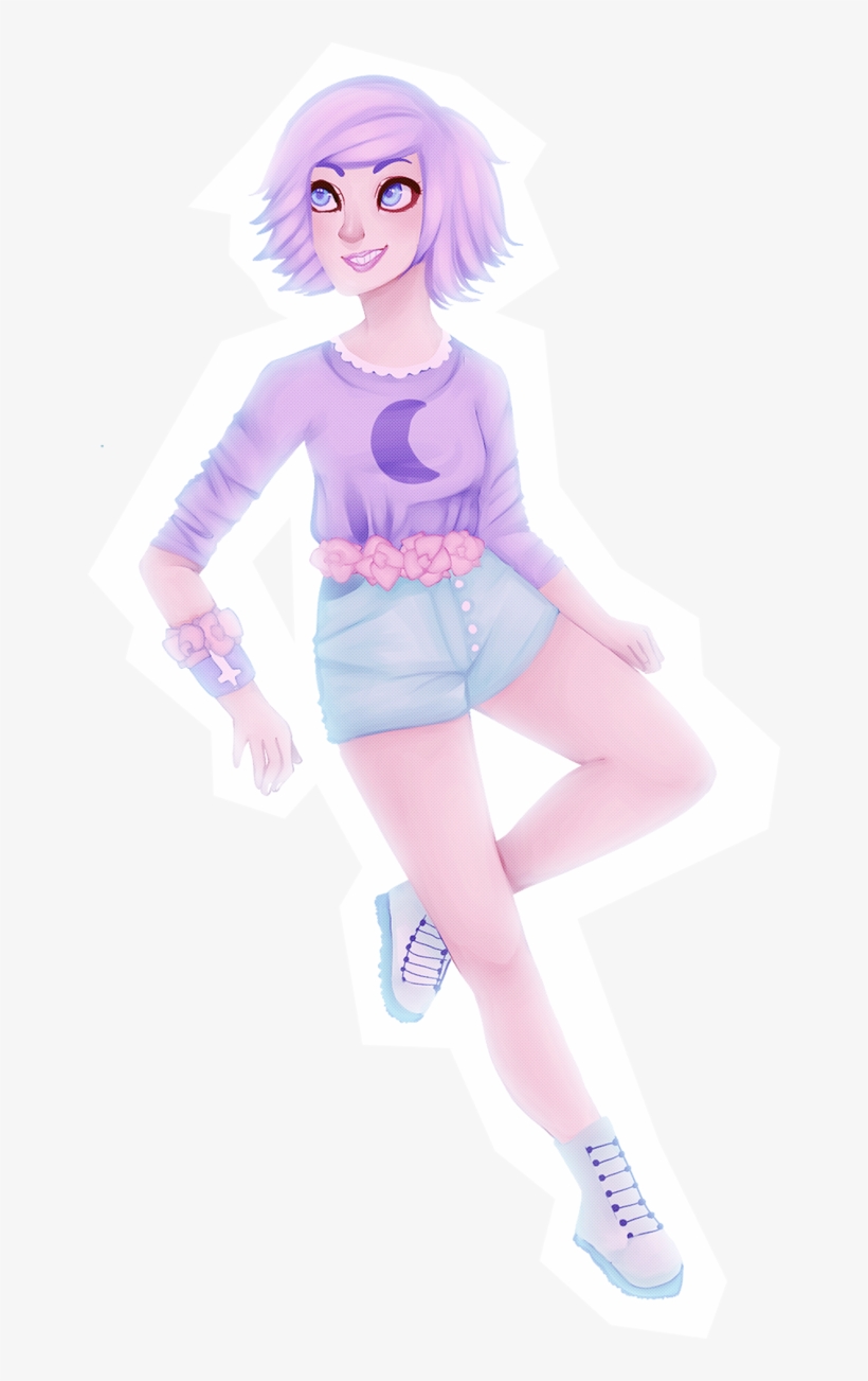 Pastel Goth By Abbeylynn - Pastel Digital Art Style, transparent png download