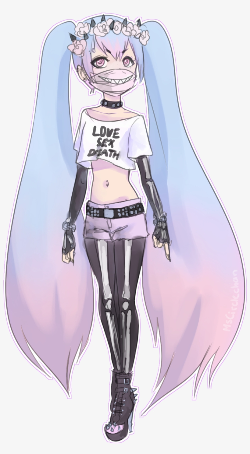 Vector Stock The Shirt Is Reaaaallly Bad My Apologies - Anime Pastel Goth, transparent png download