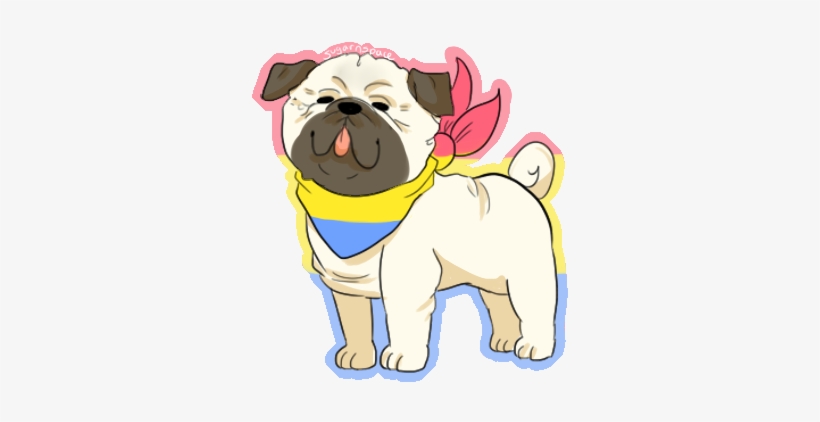 Vector Royalty Free A Little Sparkle Pugs Pinterest - Drawing, transparent png download