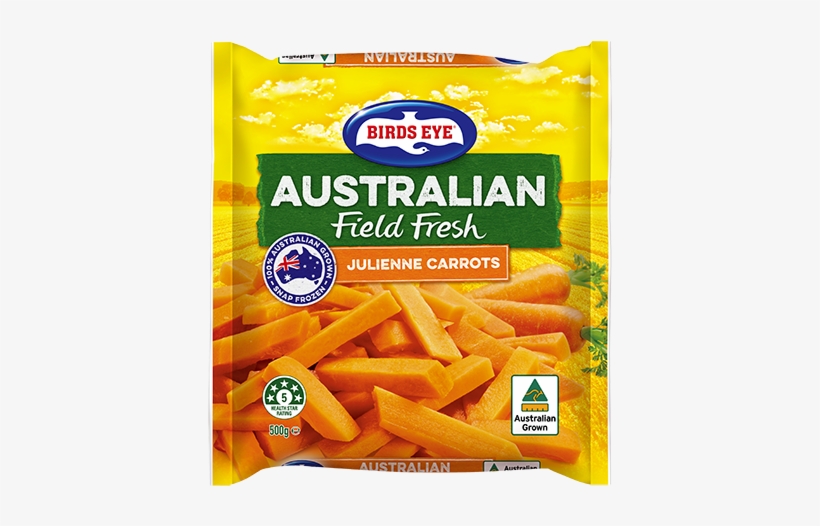 Julienne Carrots 500g - Birds Eye Broad Beans, transparent png download