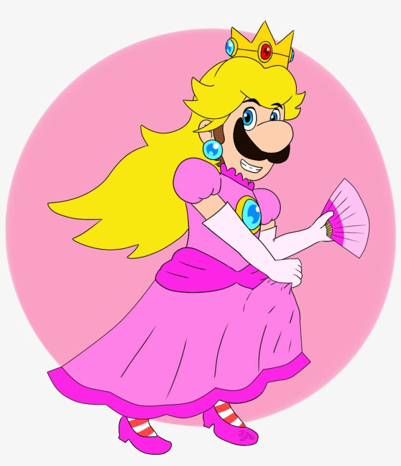 Princess Luigi - Luigi Princess, transparent png download