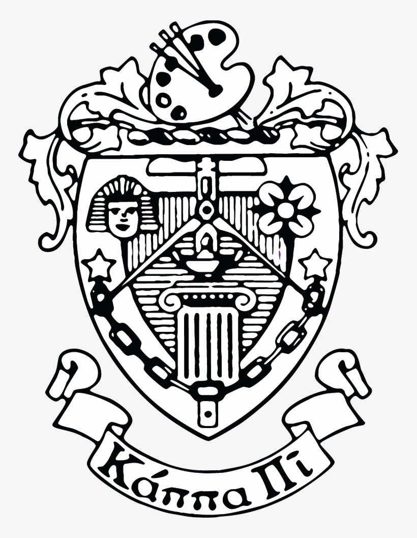 Kappapi Crest - Kappa Pi Art Logo, transparent png download