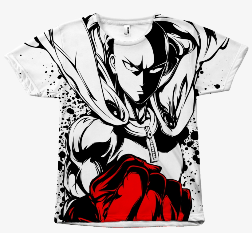 One Punch Man - One Punch Man T Shirt, transparent png download