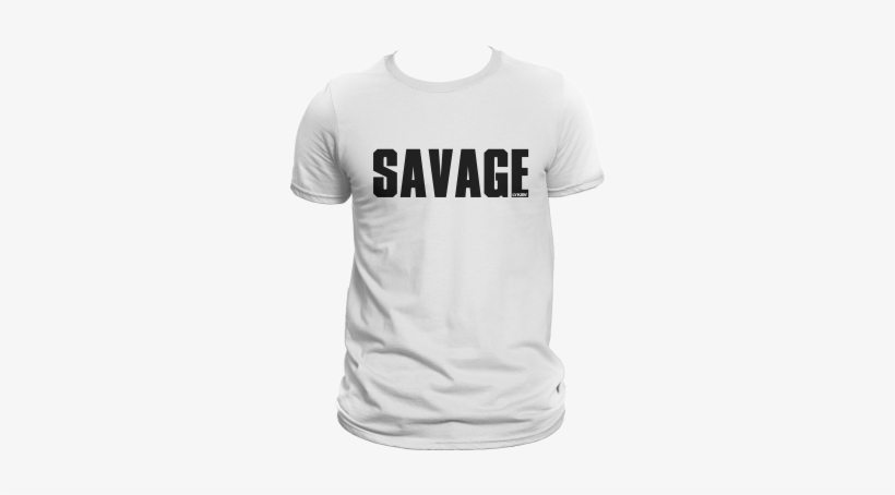 Savage White And Black Tshirt - T Shirt For Dance, transparent png download