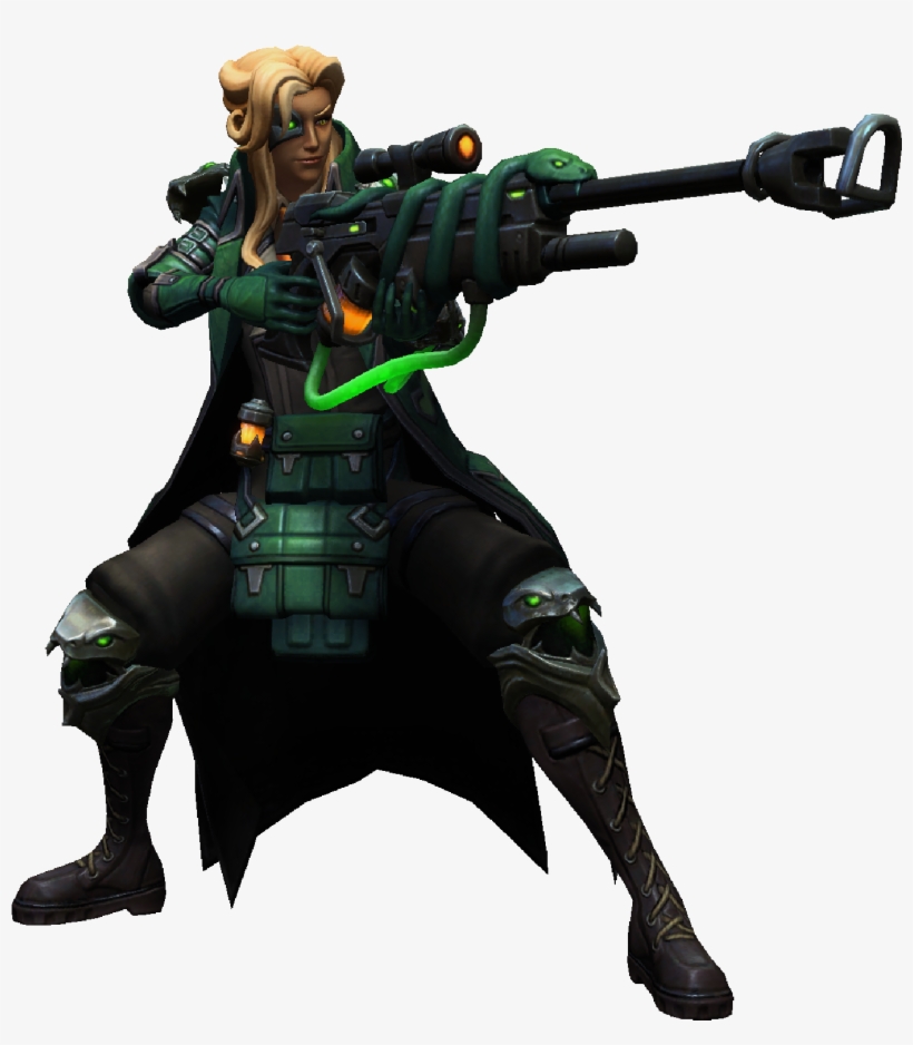 Ana Noxious Sidewinder Skin - Heroes Of The Storm Ana Skins, transparent png download