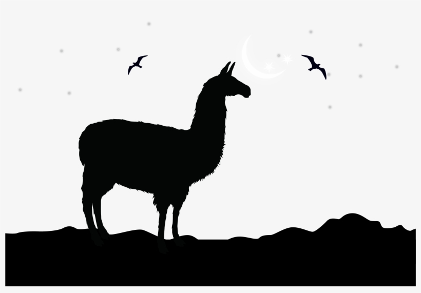 Alpaca Llama Logo Clip Art Alpaca Silhouette Png Image Transparent Png Free Download On Seekpng